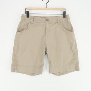 Nike ACG Shorts Womens 6 Khaki Beige Outdoor Hiking Chino‎ Lightweight Pockets